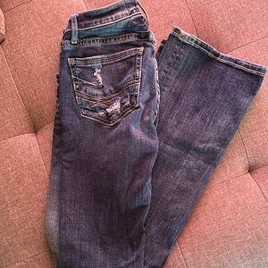 Stylish Distressed Denim Jeans